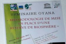 Le MAB intervient à des réunions d'information ou de débat avec les habitants, comme ici dans l'est de la Guyane française - Crédits : C.Cibien