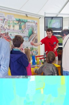Partenariat avec les petits débrouillards - Crédit : A.Riou