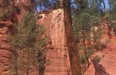 Ochre cliffs, Roussillon, Vaucluse_PNR Luberon
